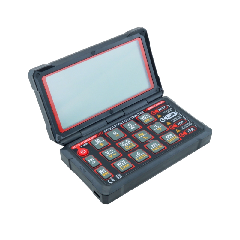 مولتی متر دیجیتالی ANENG تاشو کتابی T-RMS با صفحه نمایش بزرگ مدل 623