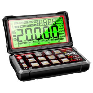 مولتی متر دیجیتالی ANENG تاشو کتابی T-RMS با صفحه نمایش بزرگ مدل 623