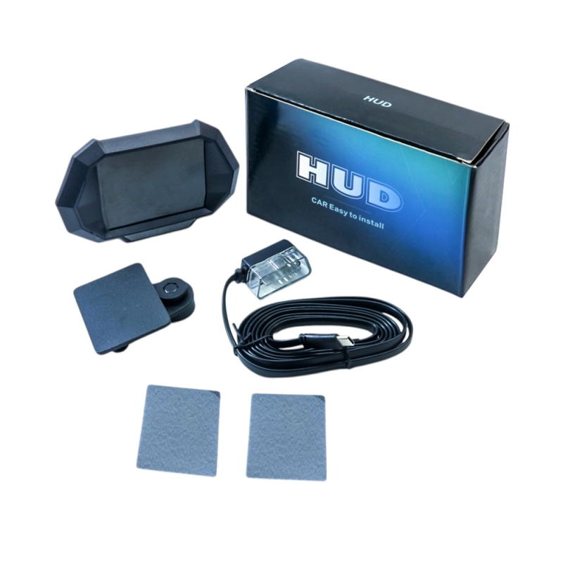 هدآپ دیسپلی Head-up Display خودرو دارای کانکتور OBD2 مدل P24