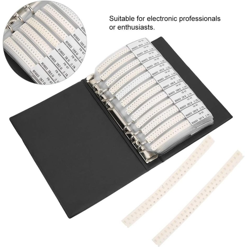 دفترچه قطعات SMD مخصوص رول های 12 و 8 میلی متری