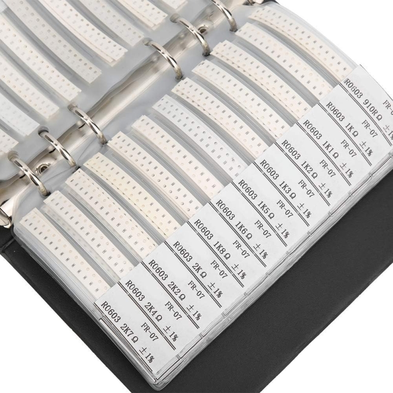 دفترچه قطعات SMD مخصوص رول های 12 و 8 میلی متری