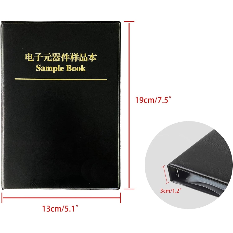 دفترچه قطعات SMD مخصوص رول های 12 و 8 میلی متری