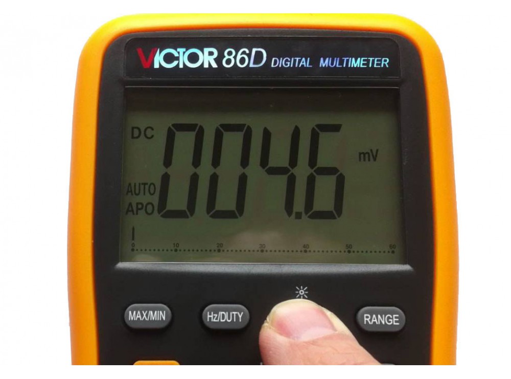 مولتی متر اتورنج VICTOR VC86D با قابلیت اتصال به رایانه