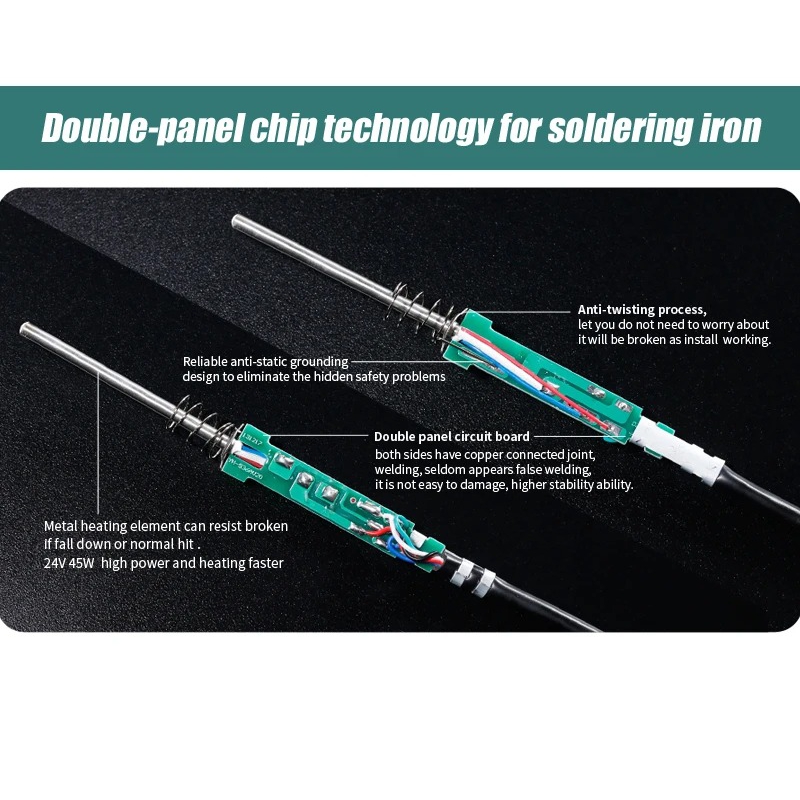 هیتر دوکاره دیجیتال YIHUA 852D