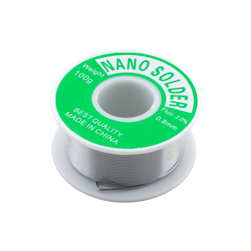 سیم لحیم 0.8mm 100gr مارک Nano Solder سیم لحیم 0.8mm 100gr مارک Nano Solder