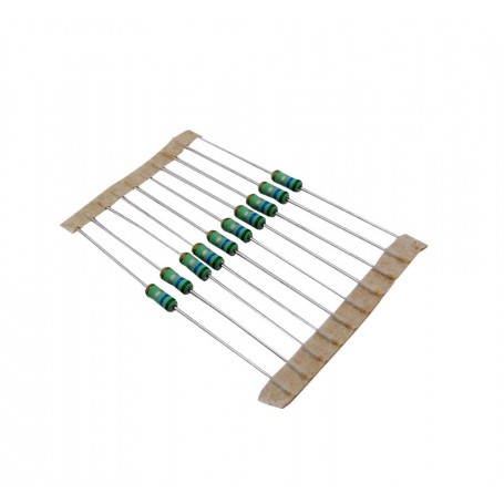 مجموعه 2 عددی مقاومت سیمی غیرسلفی 1.2 اهم %1 2W کره ای مارک ABCO سری WNPSبسته 50 تایی