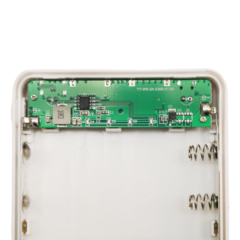 کیس پاوربانک 20000mAh با ورودی Type-C و micro USB و دو خروجی USB مدل W8