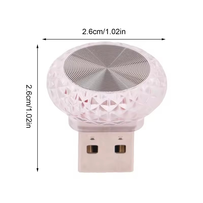 مجموعه 3 عددی چراغ USB LED اتمسفر لایت آبی