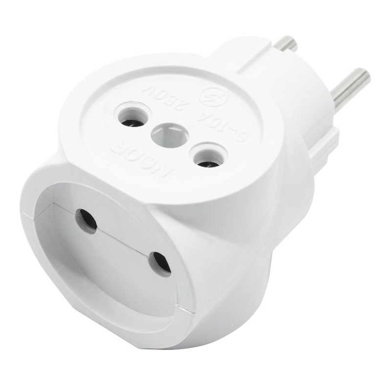 مجموعه 5 عددی سه راهی برق مدل توپی