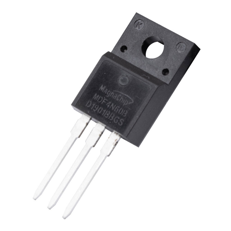 مجموعه 7 عددی ماسفت MDF4N60B نوع N -Channel تایوانی مارک MAGNACHIP پکیج TO-220FP مجموعه 7 عددی ماسفت MDF4N60B نوع N -Channel تایوانی مارک MAGNACHIP پکیج TO-220FP