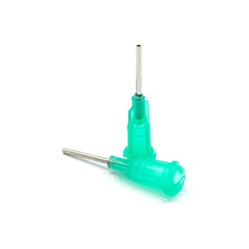 مجموعه 8 عددی نازل (سوزن) 18G سبز مخصوص سرنگ های قلع و خمیر فلاکس