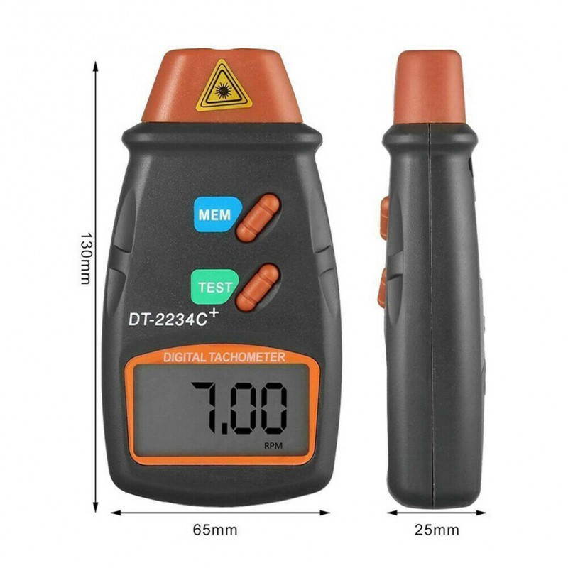 دورسنج تاکومتر دیجیتال +Digital Tachometer DT-2234C