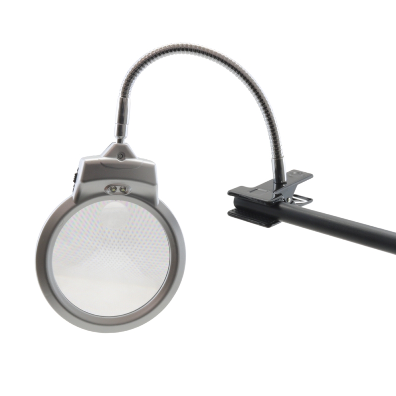 ذره بین بغل میزی گیره ای مدل MG15122-1C