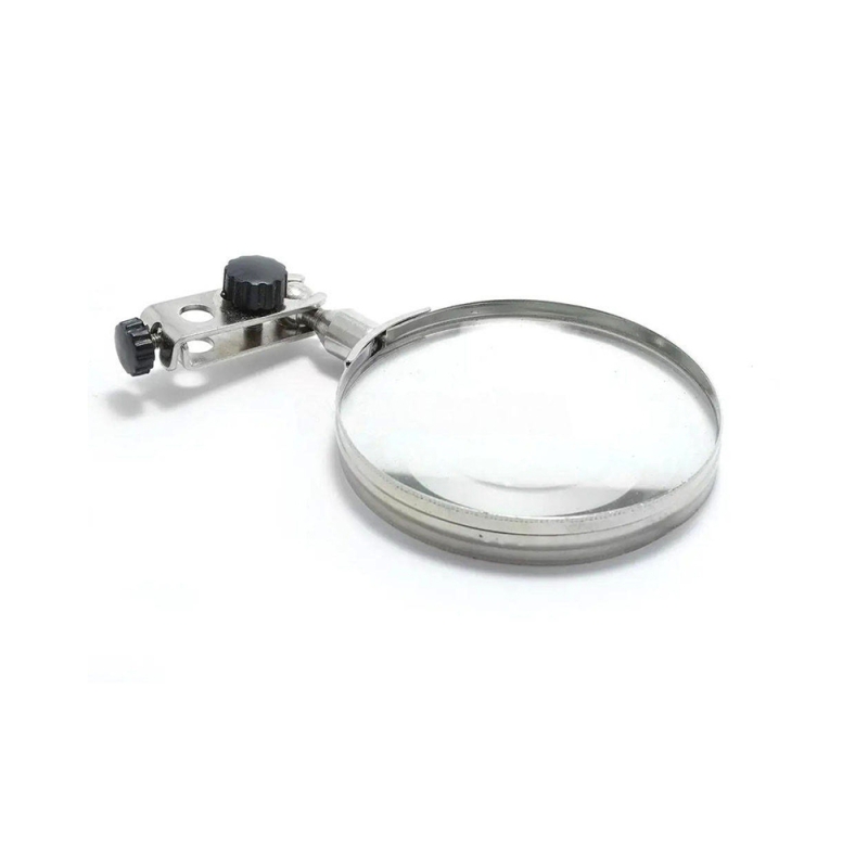 گیره مونتاژ ذره بین دار به همراه پایه هویه مدل SI105