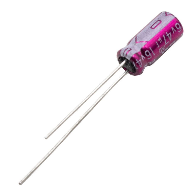 مجموعه 15 عددی خازن الکترولیتی 47uF / 16V ژاپنی مارک ELNA سری SILMIC مجموعه 15 عددی خازن الکترولیتی 47uF / 16V ژاپنی مارک ELNA سری SILMIC