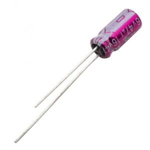 مجموعه 15 عددی خازن الکترولیتی 47uF / 16V ژاپنی مارک ELNA سری SILMIC
