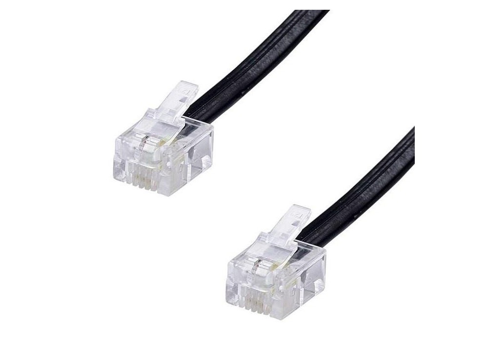 مجموعه 7 عددی کابل تلفن 2 رشته1.5متری