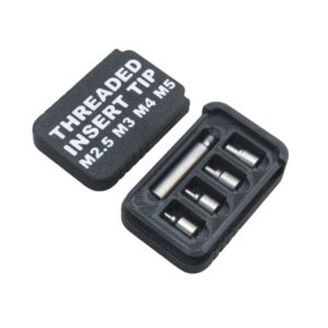 نوک هویه مخصوص اینسرت های برنجی سایز M2.5 تا M5